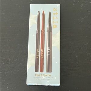 Stila Dark & Stormy Stick Eye Liner Set - New